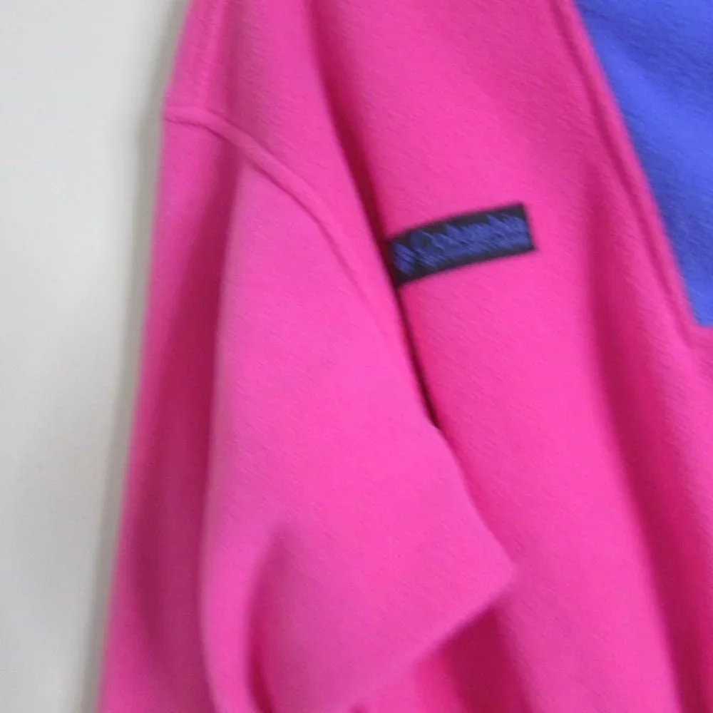 Columbia Girls Jacket 14 16 Pink Fleece Zip
